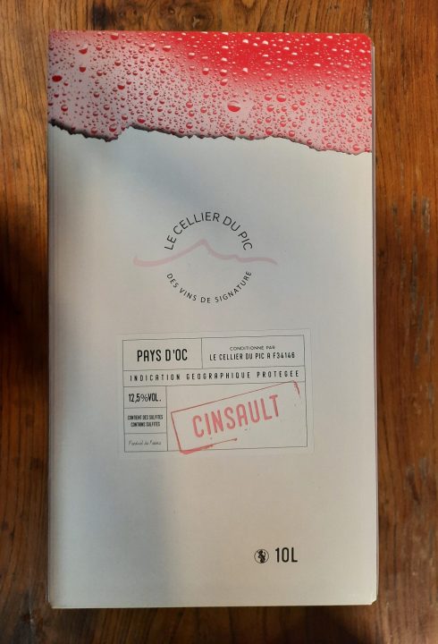 cave-nantes-BIB cinsault rosé - Le cellier du pic -