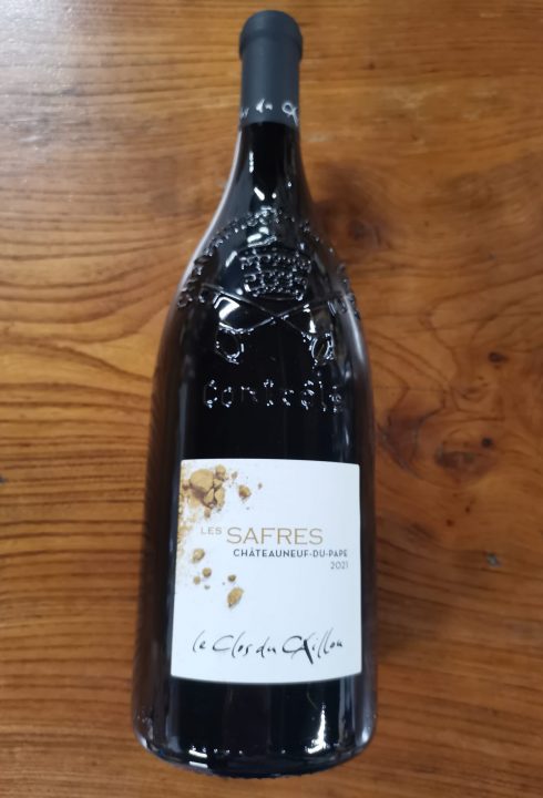 cave-nantes-Châteauneuf du pape rouge - Les Safres - Le Clos du caillou - Magnum -