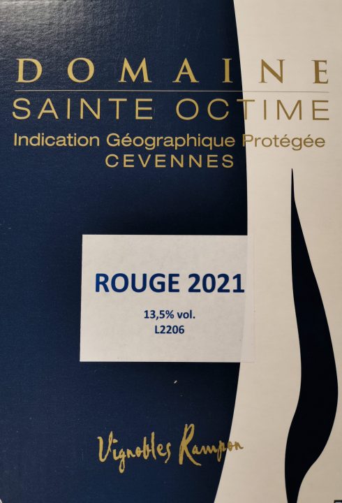 cave-nantes-BIB - Cévennes rouge - Sainte Octime -
