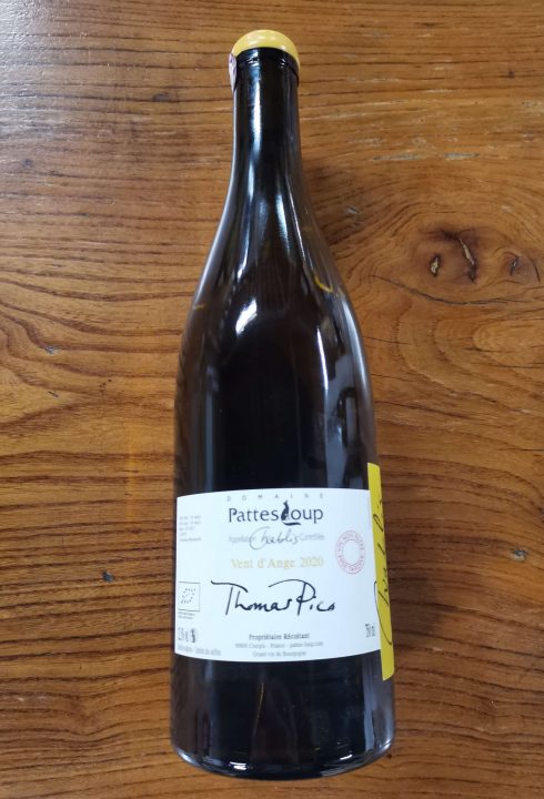 cave-nantes-Chablis - Vent d'ange - Thomas Pico - Domaine Pattes de Loup -