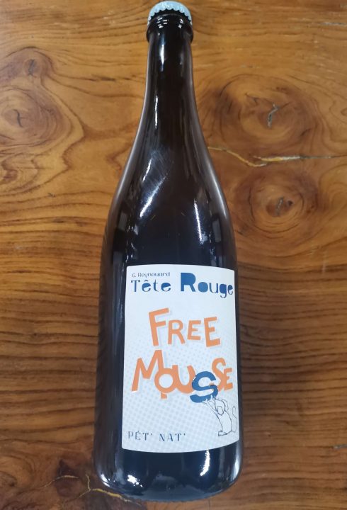 cave-nantes-Free Mousse - Pétillant Naturel - G.Reynouard Tête Rouge